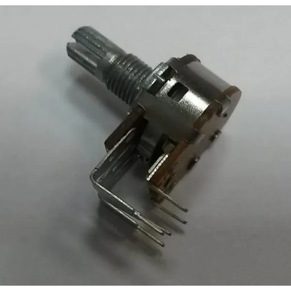 №6 Торшерн. 500КОм с выкл. (мет. ручка шлиц)|Потенциометры| |