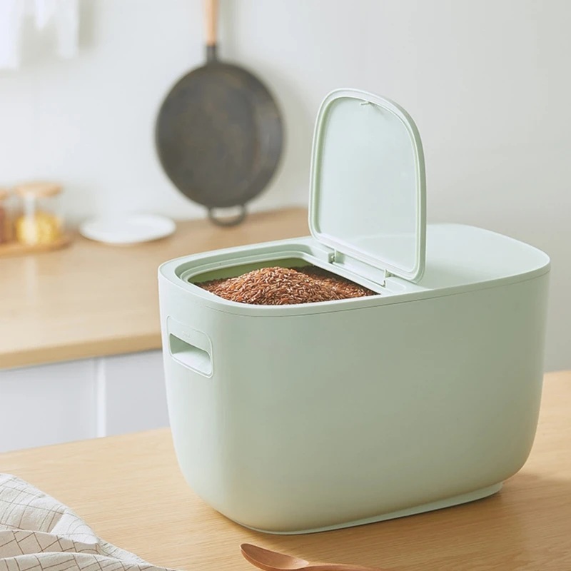 

Moisture-Proof Thickened Flour Storage Rice Jar Reusable Large Capacity Airtight Holder Grain Container with Lid wholesales