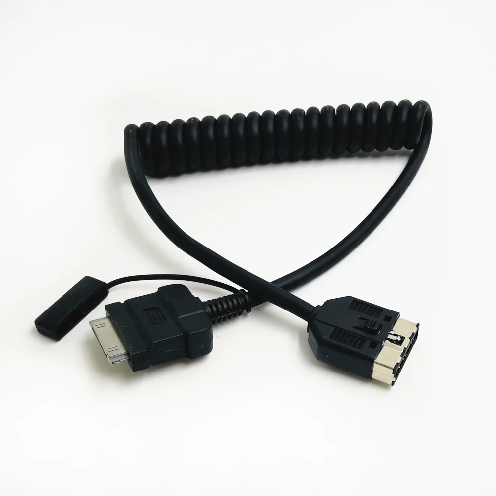 Biurlink для Land Rover Range Jaguar iPhone iPod Интерфейс Aux вспомогательный аудио вход кабель