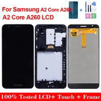 5 0original a2 core lcd for samsung galaxy a260 a260f display touch screen digitizer assembly replacement with fram tela