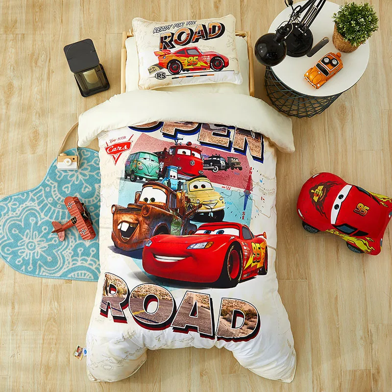 DS-4 Детские кроватки disney, комплект из 3 предметов, мультяшный пододеяльник принцессы Софии Маккуин с изображением Минни Микки Мауса, детская кроватка, 60x120 см - Цвет: DS-4