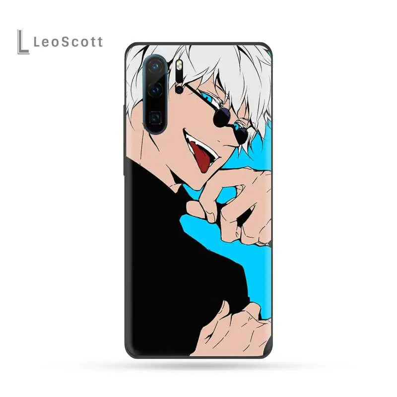 

Anime Cartoon Jujutsu Kaisen Phone Case For Huawei P9 P10 P20 P30 Pro Lite smart Mate 10 Lite 20 Y5 Y6 Y7 2018 2019