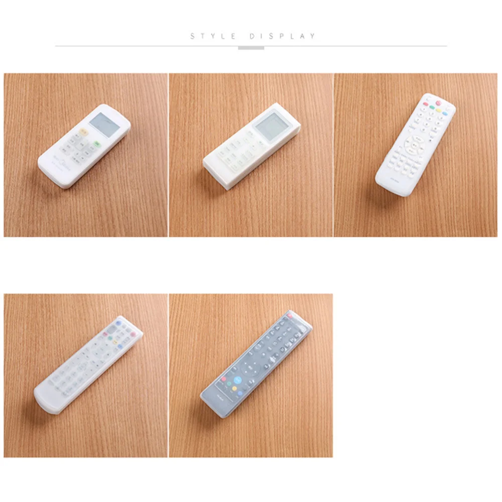 

Remote Protective Cover Silicone Protector Case Waterproof Skin for TV Air Condition Remote Controller(Style D)