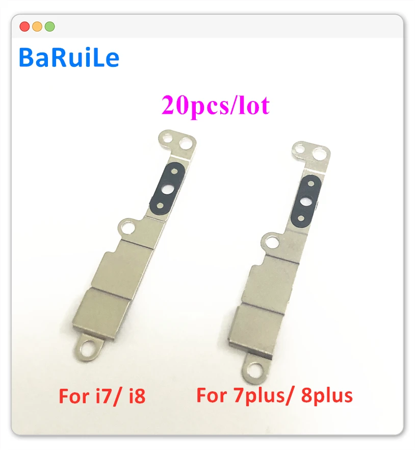 BaRuiLe 20 шт. для iPhone 7 8 Plus Кнопка Домой разделитель Клип держатель металлическая