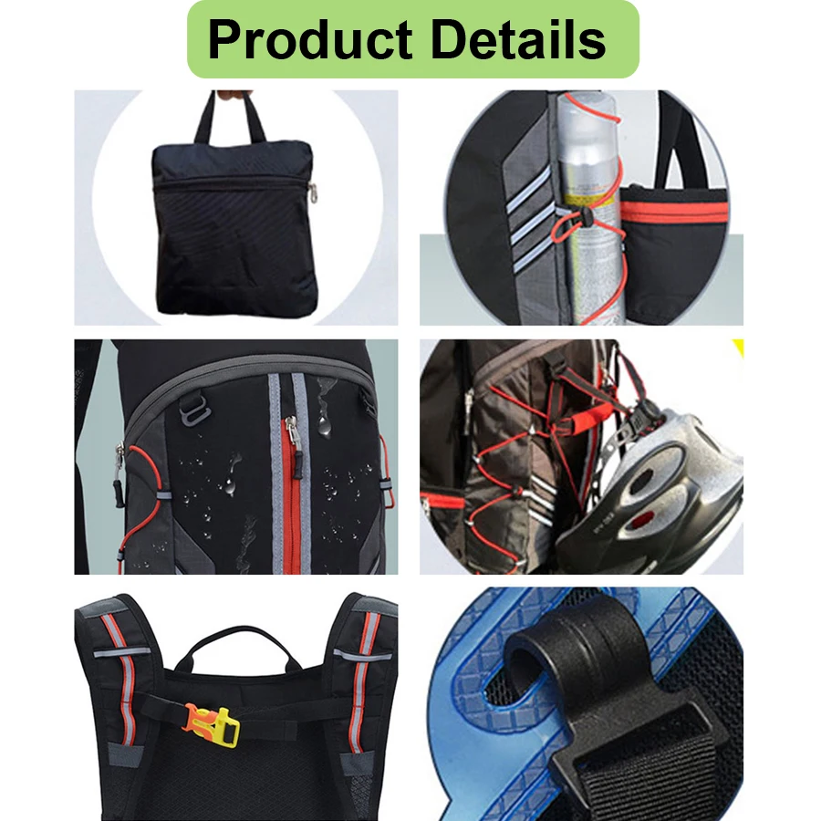 

Breathable Ultralight Bicycle Bag Portable Waterproof Sport Backpack 10L Outdoor Hiking Climbing Pouch Cycling Bicycle Backpack