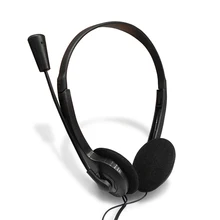 New 3.5mm Plug Wired Stereo Headset Noise Cancelling Earphone With Microphone Gaming Headset For Computer Laptop Desktop Mic Hot