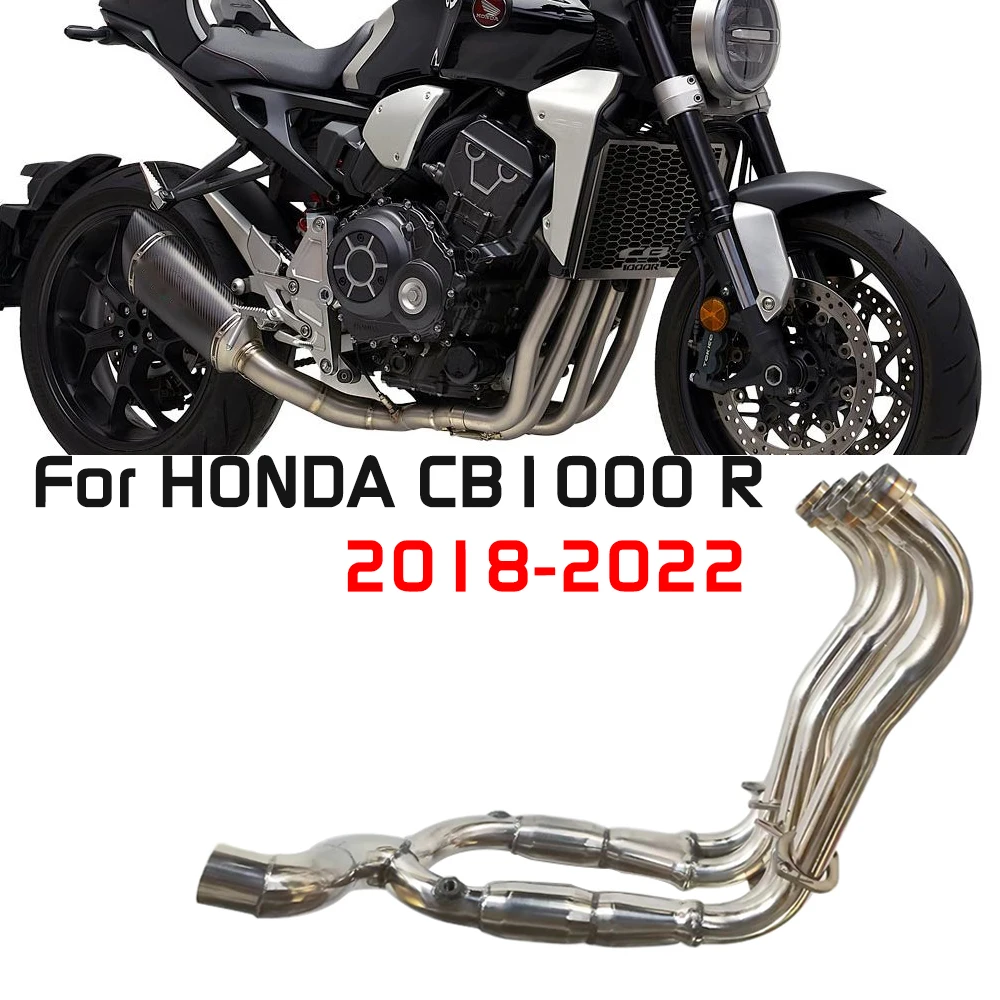 

CB1000R CB1000 R контакт выхлопной трубы мотоцикла среднее звено глушитель слипон для HONDA CB1000R 2018-2022 выхлопной трубы