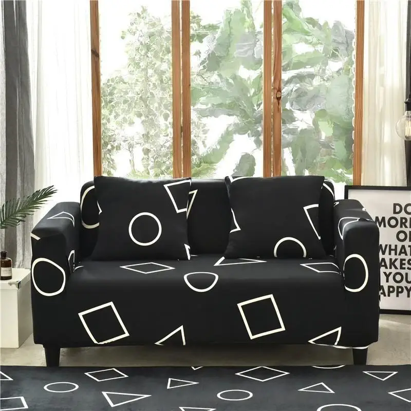 

50New Elegant Elastic L Shape Sofa Cover Armchair Couch Slipcovers for Living Room Home Decor 24 Colors Furniture Protector
