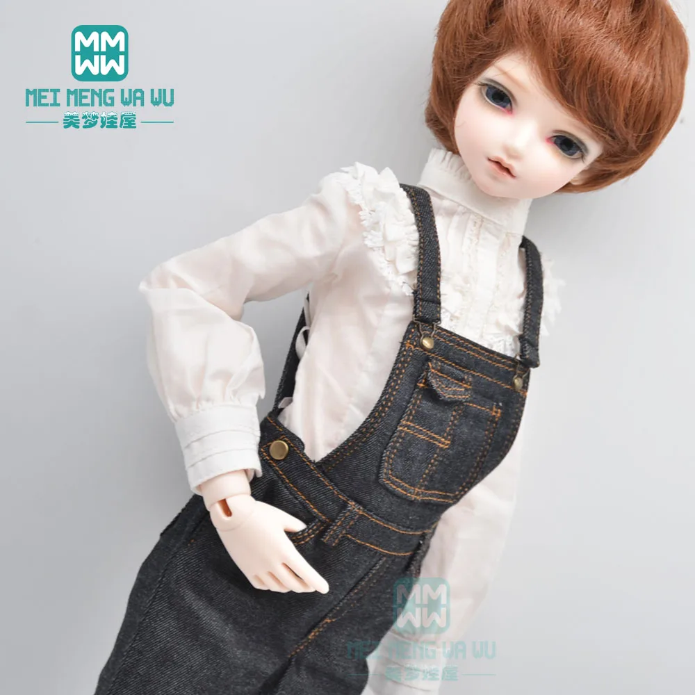 Кукольная одежда BJD Размер 40 45 см 1/4 MSD MK MYOU модная юбка на подтяжках в горошек