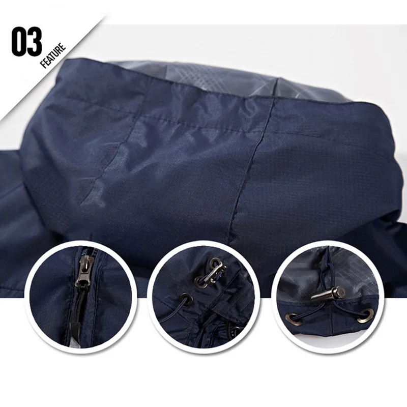 Водонепроницаемая ветрозащитная теплая Однотонная легкая модная мужская куртка