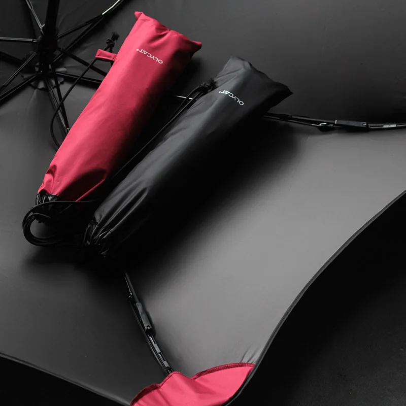 

Car Uv Protection Umbrella Rain Women Anti Wind Parasol Beach Umbrella Sunshade Foldable Paraguas Plegable Home Products DE50YS