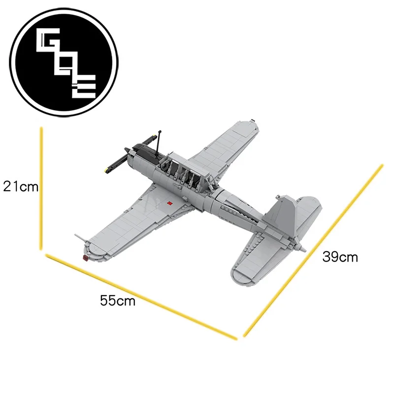 

High-Tech Space Shuttle Plane Bricks MOC-39574 BT-13A Aircrafts Fighter Educational Model Building Blocks Toys For Children Gift