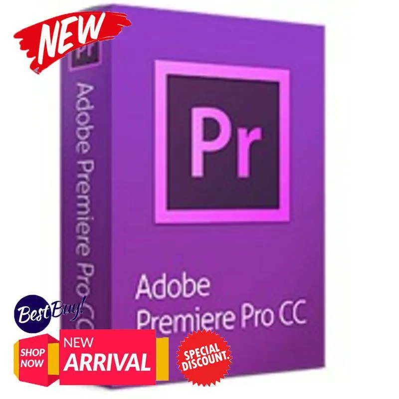 

Premiere Pro CC 2020 Software Win/Mac Industry-Standard Pro Video And Film Editing Quick Install - Easy to Use