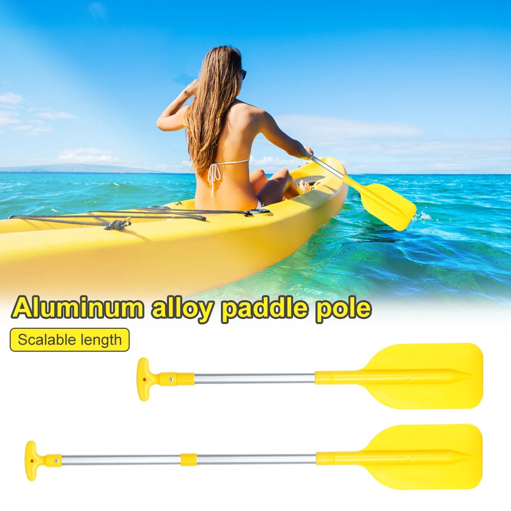 

Water Sports Kayak Paddle Telescopic Paddle Portable Collapsible Adjustable Oar Safety Boat Accessories Kayak Paddle