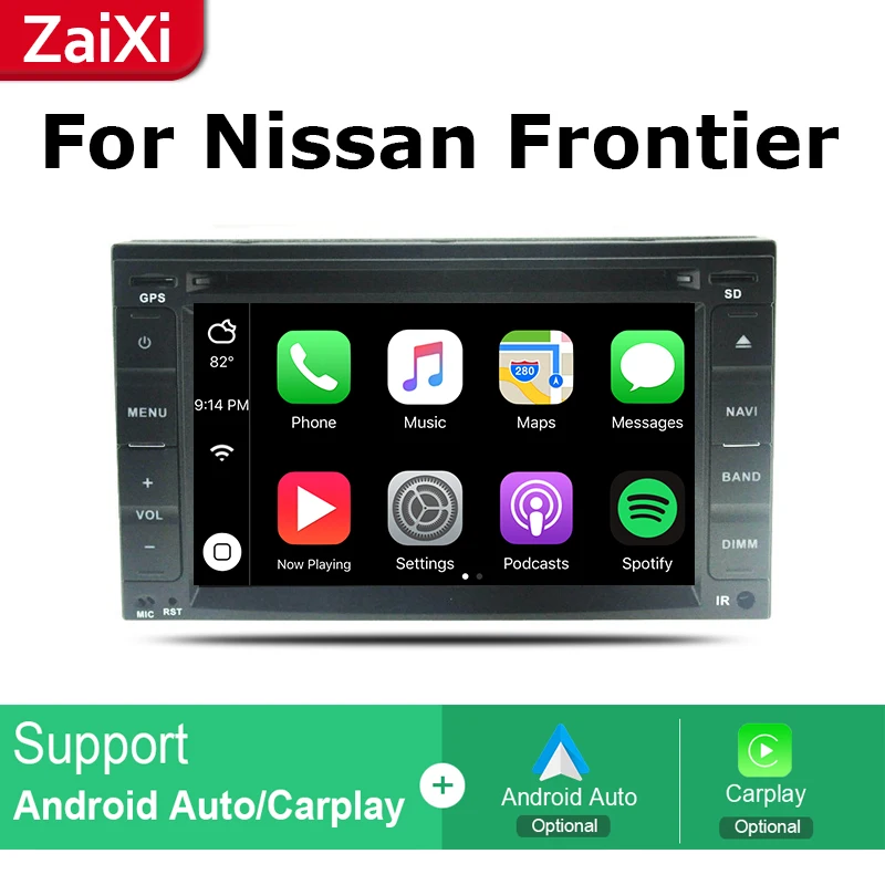 Для Nissan Frontier Navara 2005 ~ 2014 автомобильный мультимедийный плеер Android gps-навигация