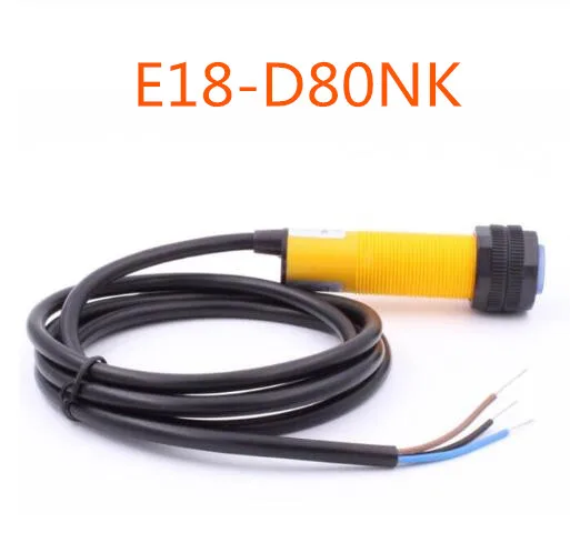 

Photoelectric sensor module E18-D80NK diffuse reflection infrared photoelectric switch obstacle avoidance sensor module