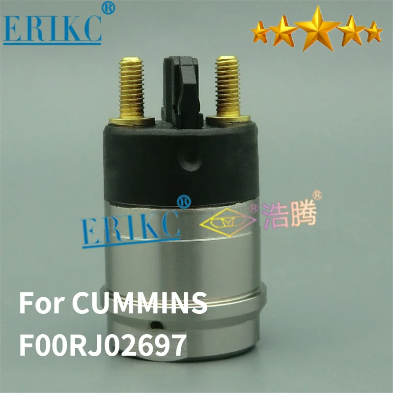 

For Cummins Coil F00RJ02697 Common Rail Part Injector Solenoid Connector F 00R J02 697 Injection Solenoid Valve Set F00R J02 697