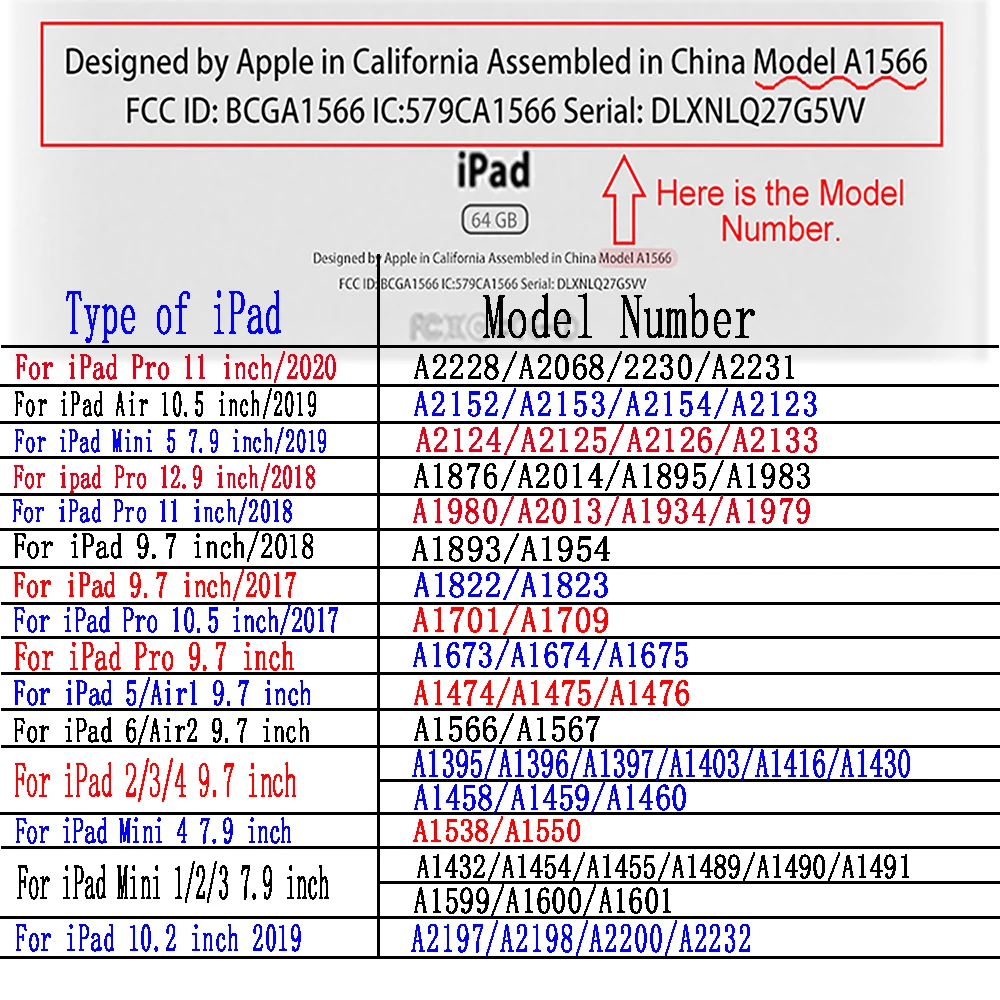 Чехол KAIBASSCE для iPad 5 6 Air1 2 Pro 9 7 дюйма Четырехугольная подушка безопасности