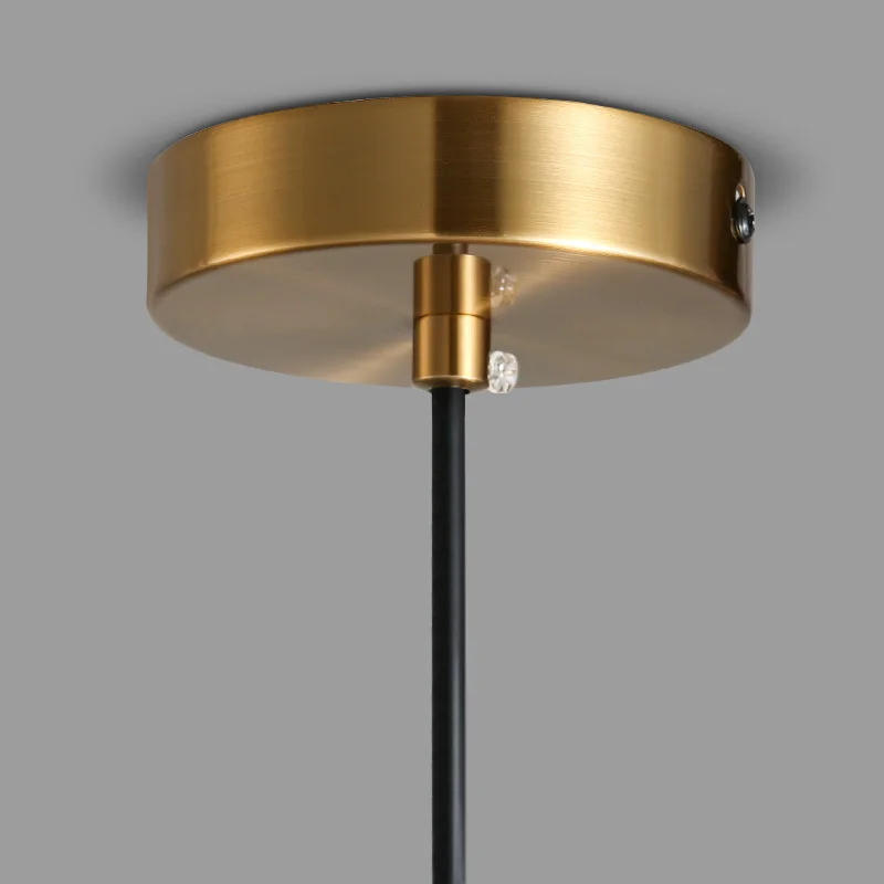 Современный минималистичный стеклянный подвесной светильник в скандинавском