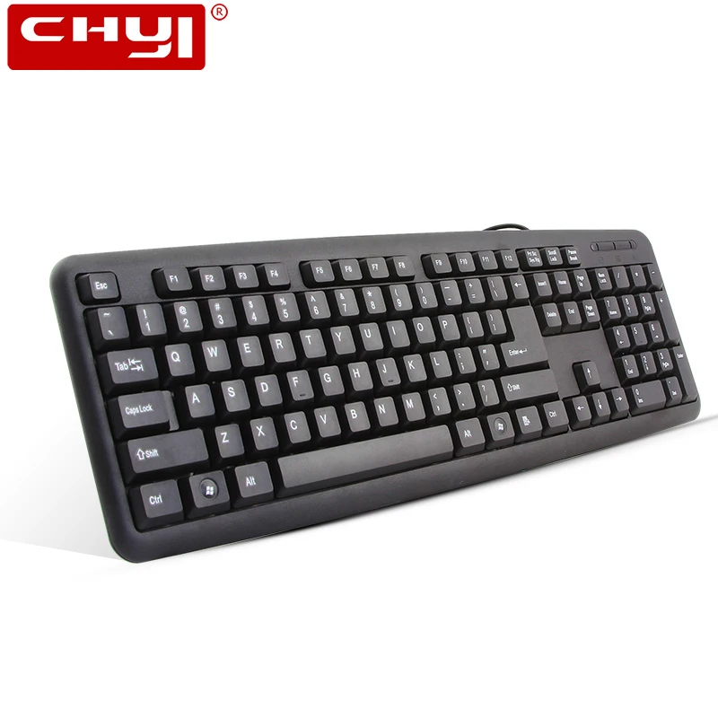 CHYI Проводная игровая клавиатура Механическая геймерская USB104 брелки