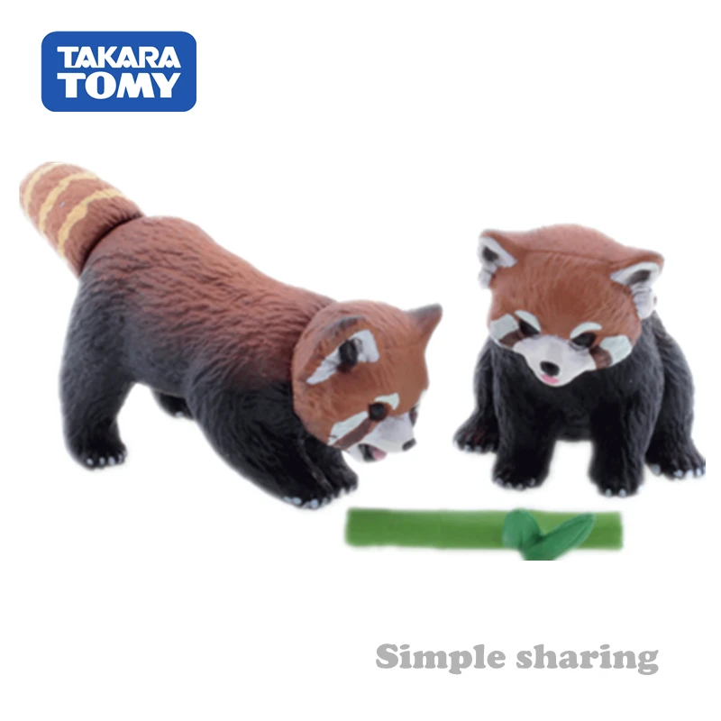 Takara Tomy Tomica Ania приключения животных красная панда как 35 литые детские игрушки из