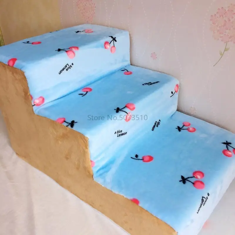 65x40x35cm Многоцелевой диван-кровать для пожилых животных, ступеньки на второй и третий этажи, четырехслойная кровать для лазания, лестница для собак - Цвет: 65x40x35cm