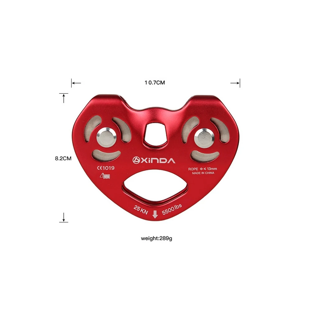 Ropeway двойной слайд: ЗИП-высотные открытый транспортировки канатной шкив с