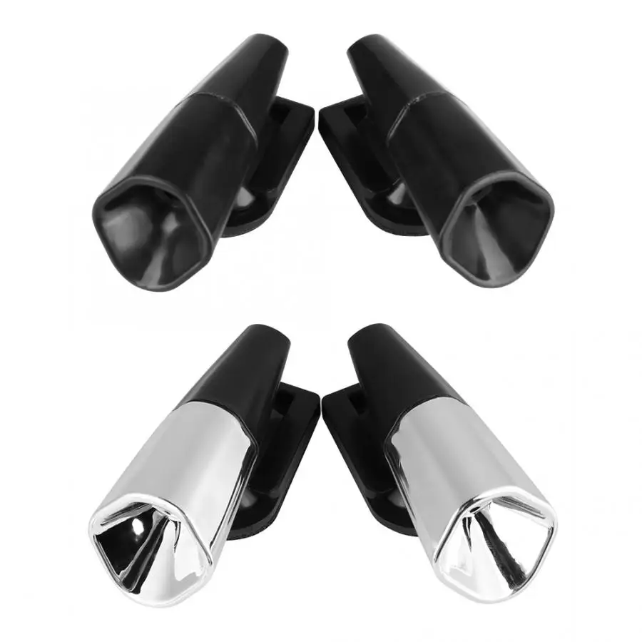 

Animal Alert 2PCS Automotive Car Deer Snake Alert Sound Alarm Ultrasonic Wind Power Animal Repeller Garden Bird Fox Repellent