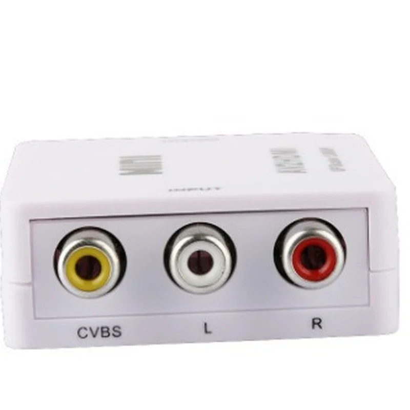 1080P Mini Video Convertor RCA AV to VGA Video Converter Conversor with 3.5mm Audio AV2VGA / CVBS + Audio to PC HDTV Converter
1080P Mini Video Convertor RCA AV to VGA Video Converter Conversor with 3.5mm Audio AV2VGA / CVBS + Audio to PC HDTV Converter