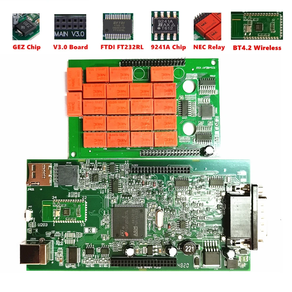 Бесплатный генератор ключей 2017 R3 Real 9241A V3.0 зеленая двойная печатная плата красный