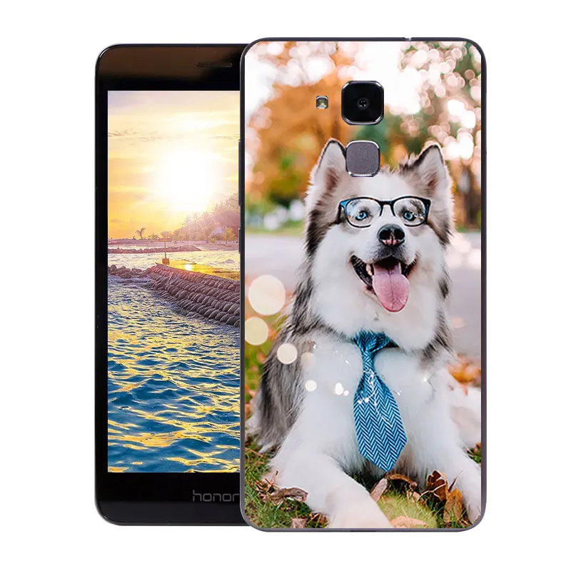 Чехол из ТПУ для Huawei Honor 5C / 7 Lite GT3 5 2 дюйма мягкий силиконовый чехол Dangou с принтом C