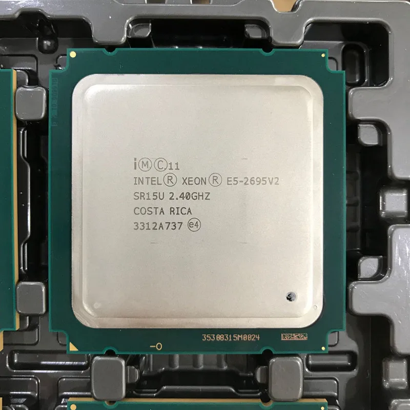 Pelyed процессор v2 2 4 ГГц 30 Мб кэш памяти 12 ядер 24 потока LGA2011|Компьютерные кабели и
