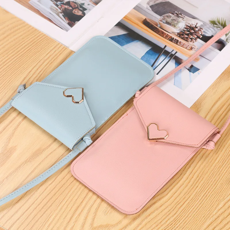 Сумка-мессенджер Женская прозрачная с отделением для сенсорного экрана