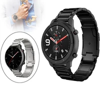 22mm titanium alloy strap for xiaomi huami amazfit stratos pace 2 2s suitable for gtr 47mmgtr2 replacement bracelet accessories