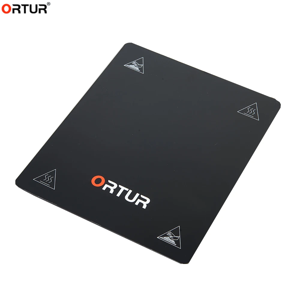 ORTUR 3D 5/10 шт. ПЭТ или магнитная накладка+ Съемная углеродистая сталь сборка поверхности пластины с подогревом кровати части для Ortur4 V1 V2 3d принтер