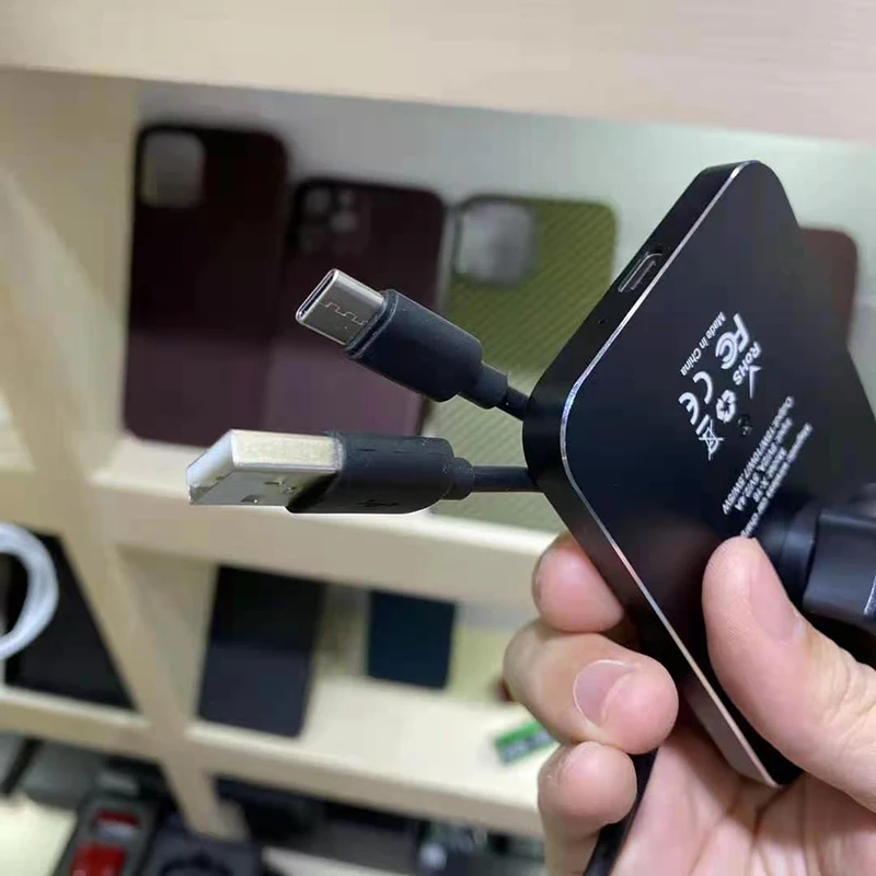 

Mobile phone holder wireless charging aramid material car charger For iPhone 12 12mini 12Pro max