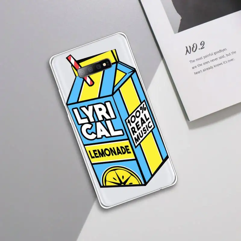 

Aliens Drink Lyrical Lemonade high quality Phone Case shell Transparent For Samsung Galaxy A 71 21s S note 8 9 10 plus 20 ultra