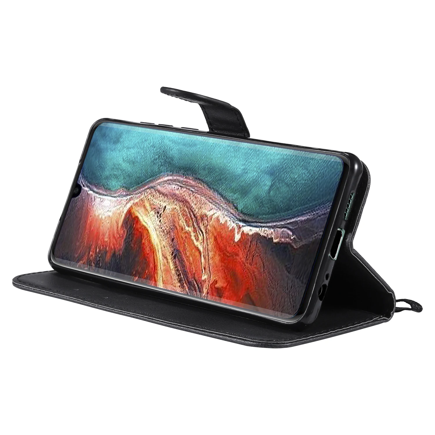 Кожаный чехол-книжка для huawei P30 P20 Pro mate 30 20 10 Lite P Smart Y5 Y6 Y7 Y9 чехол с ремешком