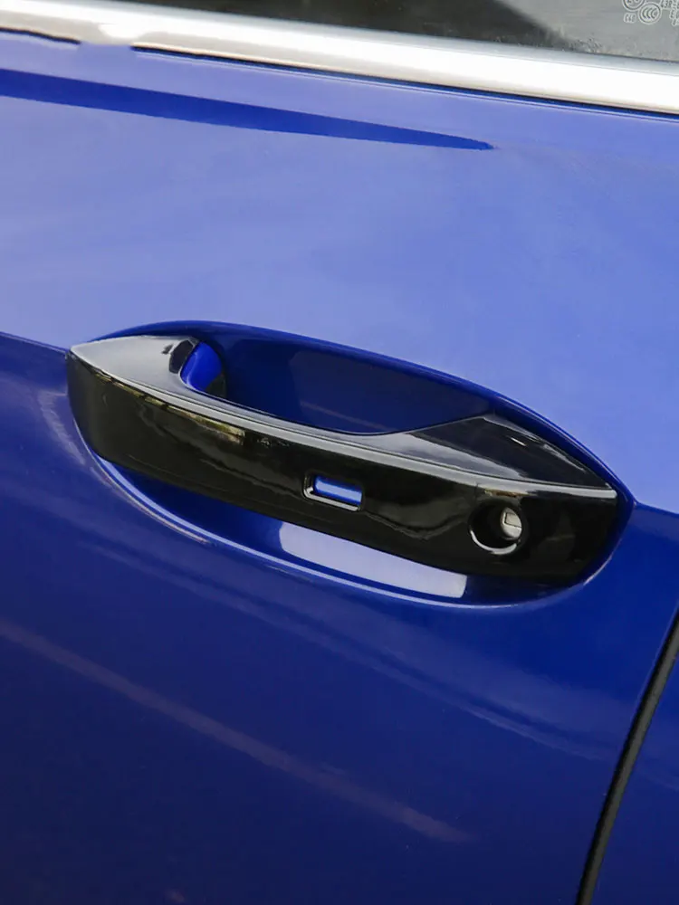 

For Golf 8 MK8 Door Handle Cover Protection Car Gadget Carbon Fiber Exterior Details Specialized Accessories Automobiles Parts