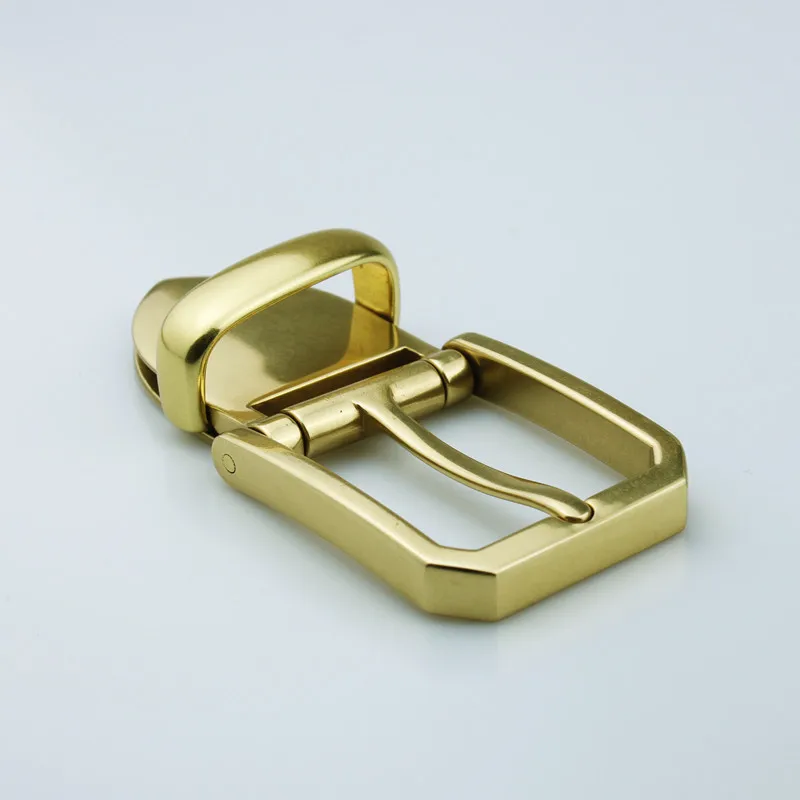 Фурнитура для поделок из кожевенного ремесла мужские пряжки твердой латуни 601636