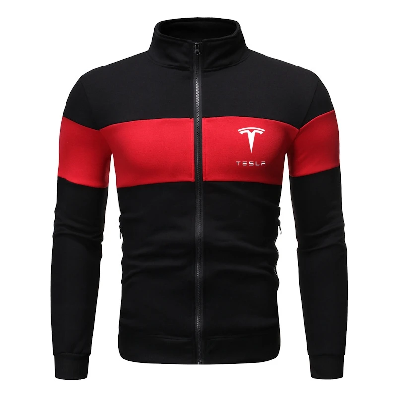 

2021 Tesla New Autumn-Winter Men Hoodies Fashion Casual Sweatshirt Mens Tracksuits Mens Brand Clothing