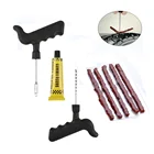 Комплект для ремонта шин на улице, аварийный самообслуживания, инструмент для ремонта утечек шин, Вулканизированная Резиновая полоса, набор для ремонта шин