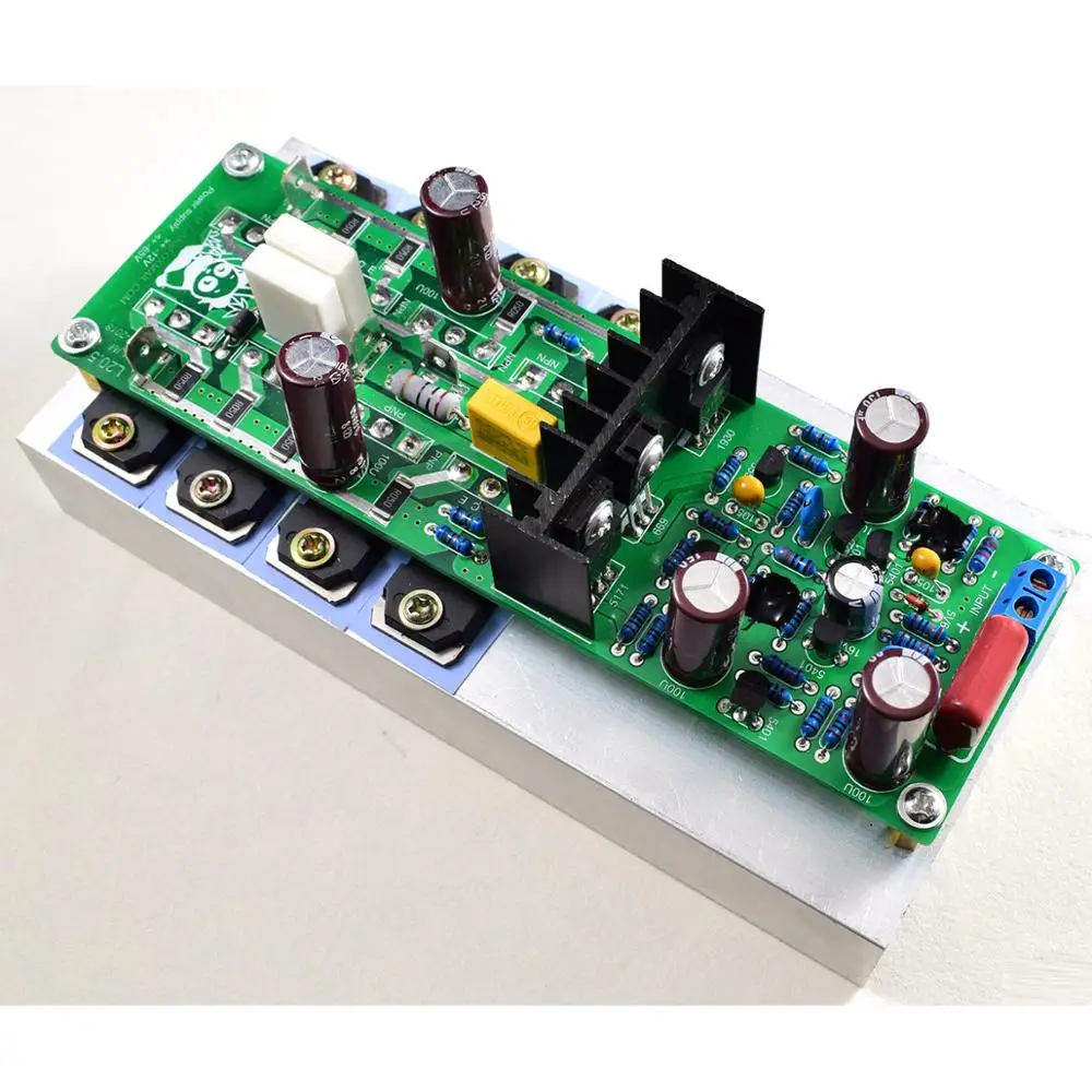 Фото L20.5 200W8R 125W8R 250W4R 15A Плата усилителя моно AMP с радиатором №1