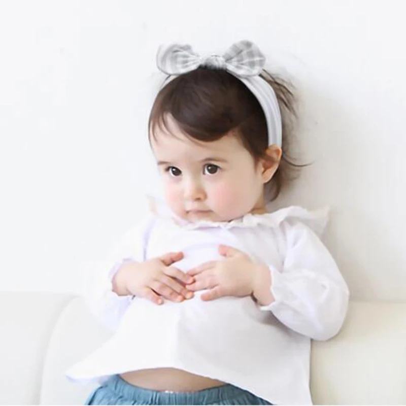 3 шт./компл. мульти-стиль повязка на голову с бантиком и узлом для малышей