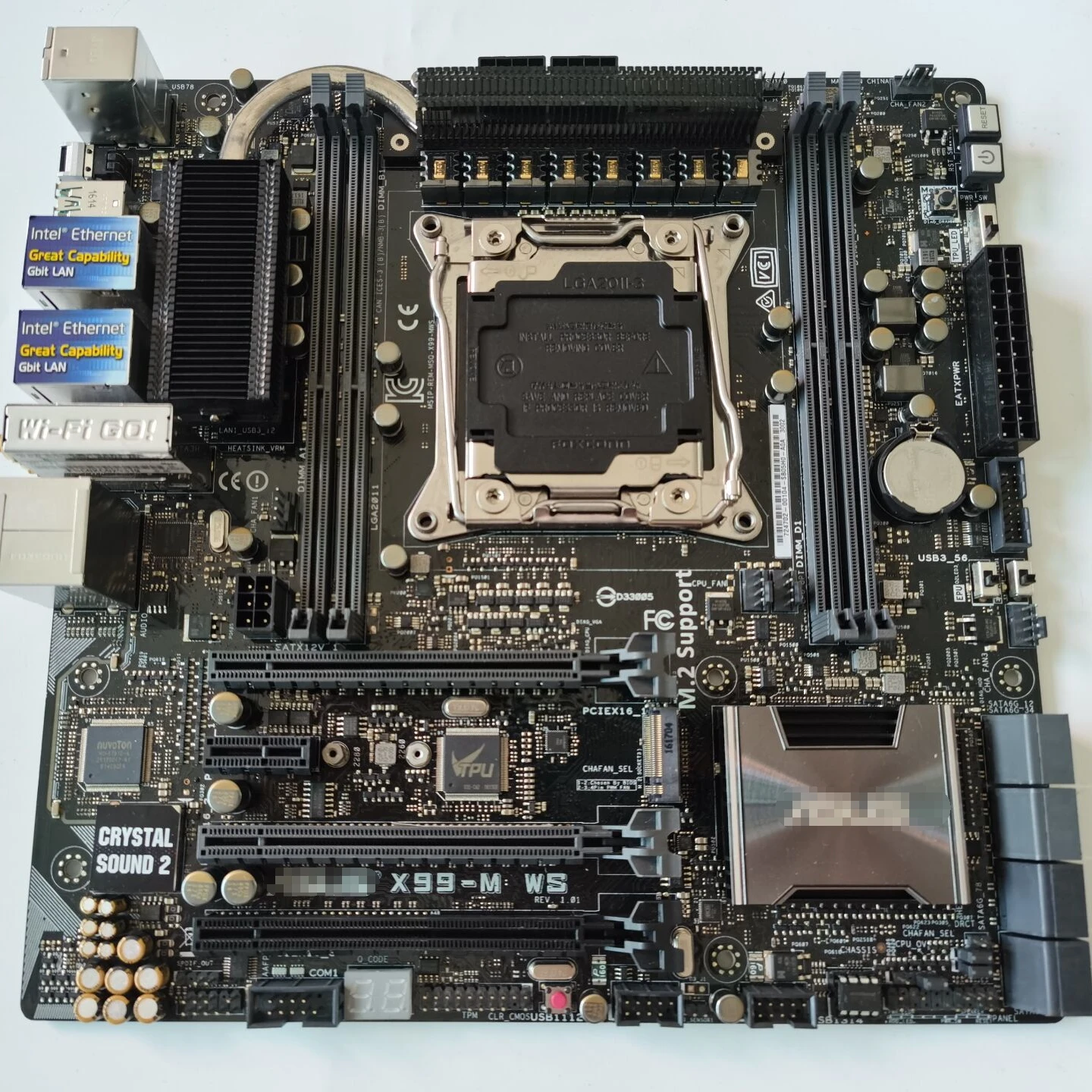 

Original Disassemble Motherboard FOR ASUS X99-M WS Workstation Motherboard