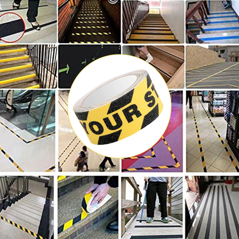 

Safety Non Slip Traction Tape Strong Grip Tape Lndoor/Multi Layer Staircase Ship Deck Strong Non Slip Self Adhesive Tapes