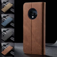oneplus 7t 8 pro cases coque wallet retro flip leather phone case for one plus 8 7t luxury seven magnetic business purse cover
