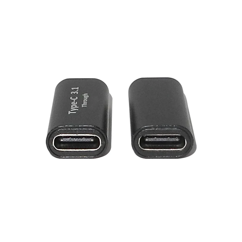 USB Type C Adapter Female to Female Converter Portable USB-C Charge Data Sync Adapter Type-C Extension Cable for Phone Tablet
