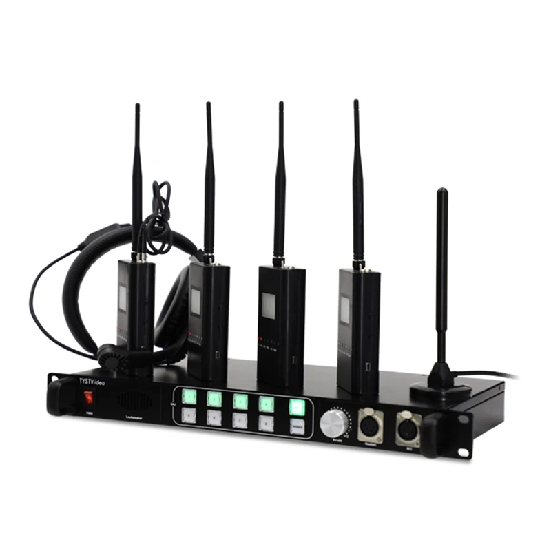 

TY-900ST Live guide switching station wireless call system host director two-way intercom tally light