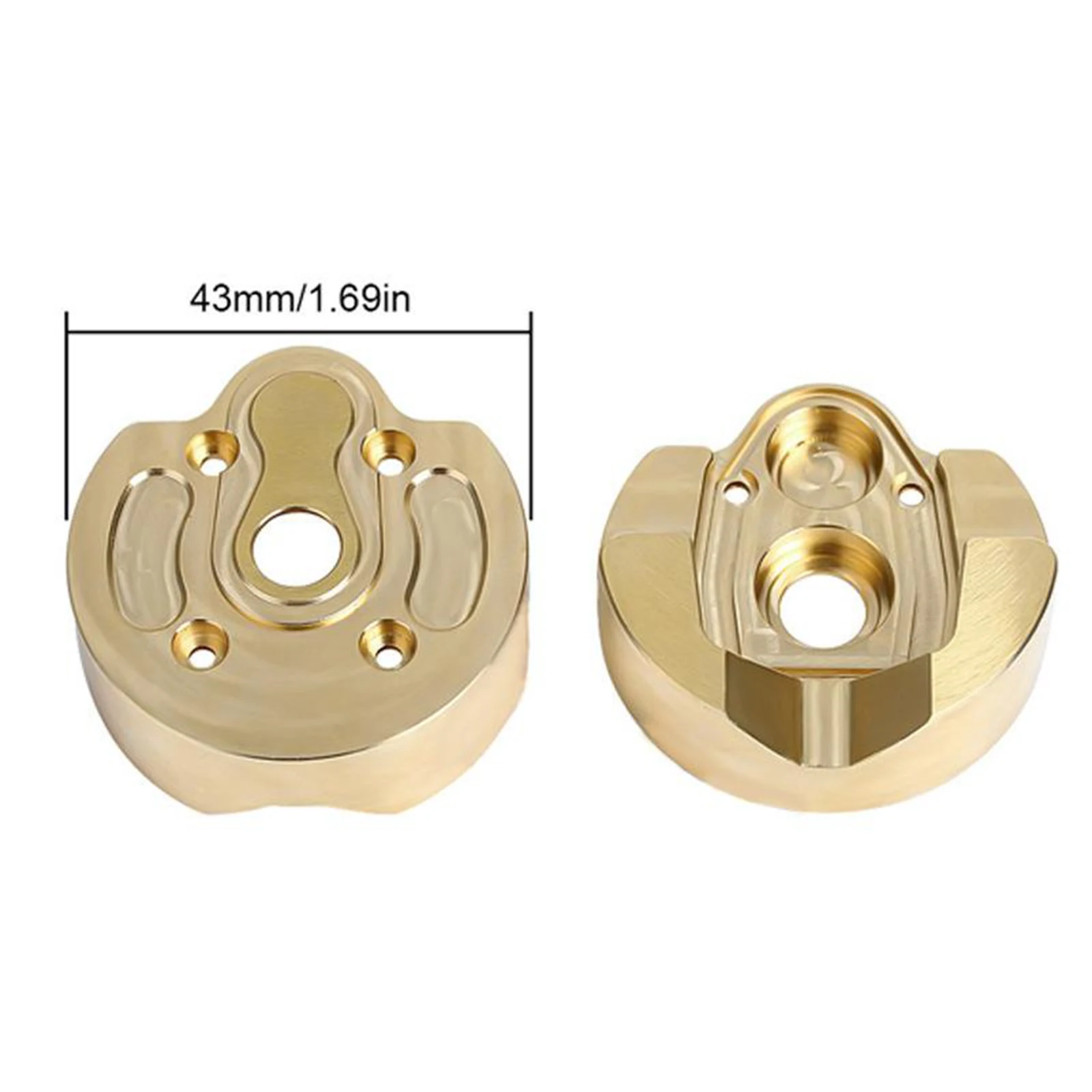 RC противовес корпус портального привода для осевой Радиоуправляемый гусеничный